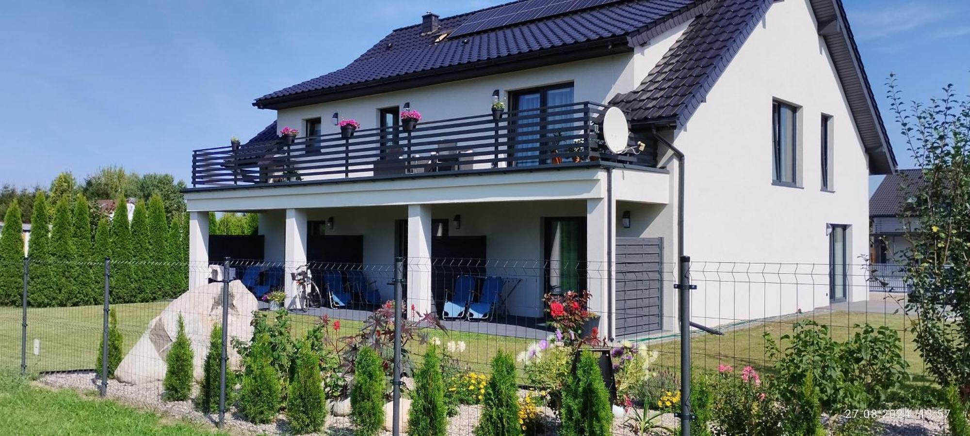 Villa Bialy Dom Sarbinowo Esterno foto