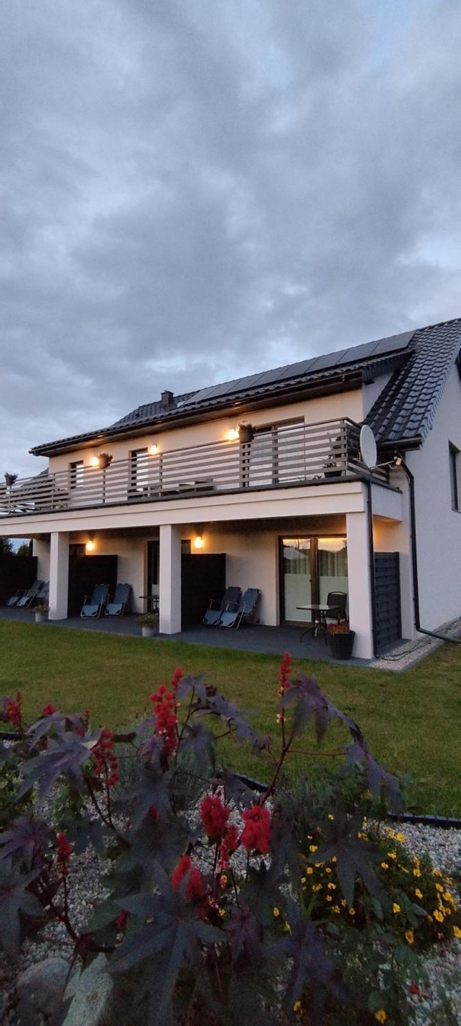 Villa Bialy Dom Sarbinowo Esterno foto