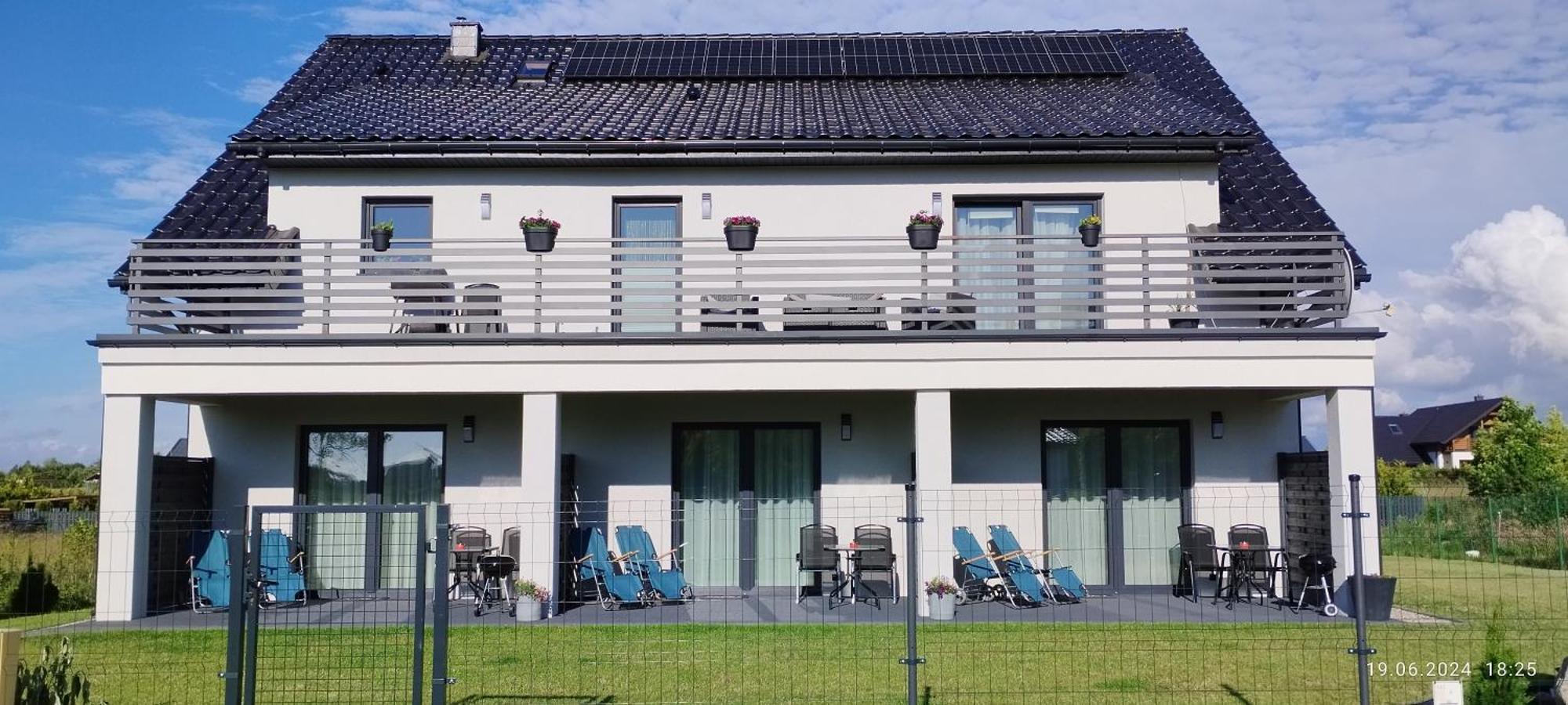 Villa Bialy Dom Sarbinowo Esterno foto